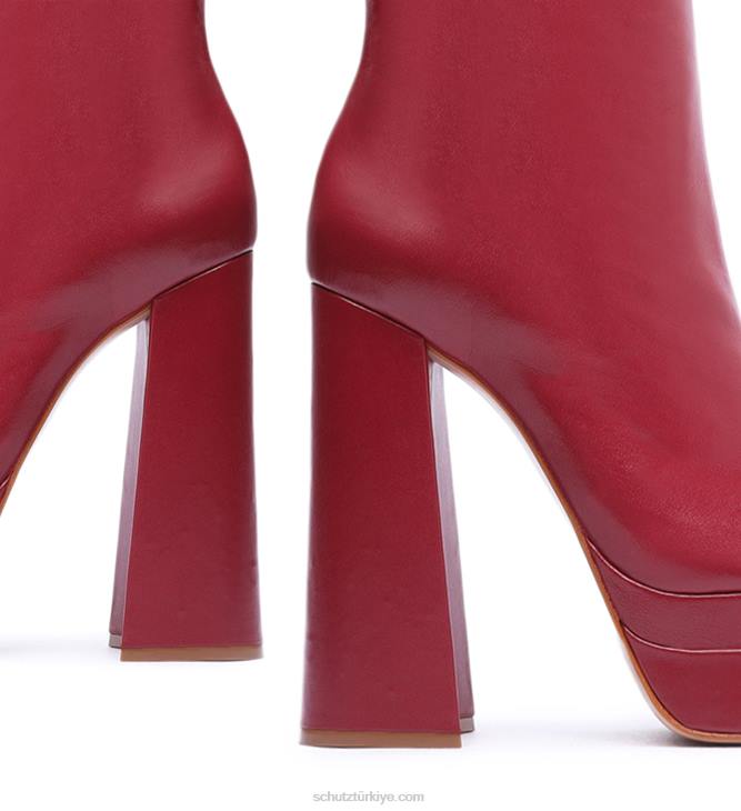 Schutz N42F673elysee up deri çizme lal taşı