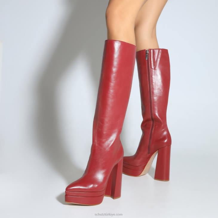 Schutz N42F673elysee up deri çizme lal taşı