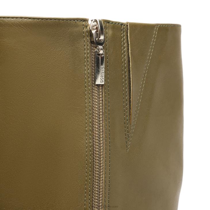 Schutz N42F674elysee up deri çizme askeri yeşil