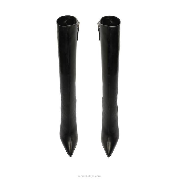 Schutz N42F734mikki up blok deri çizme siyah