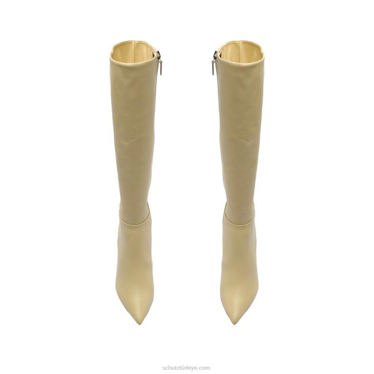 Schutz N42F736mikki kadar deri çizme badem tutkunu
