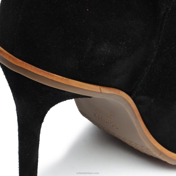 Schutz N42F738cristin süet çizme siyah