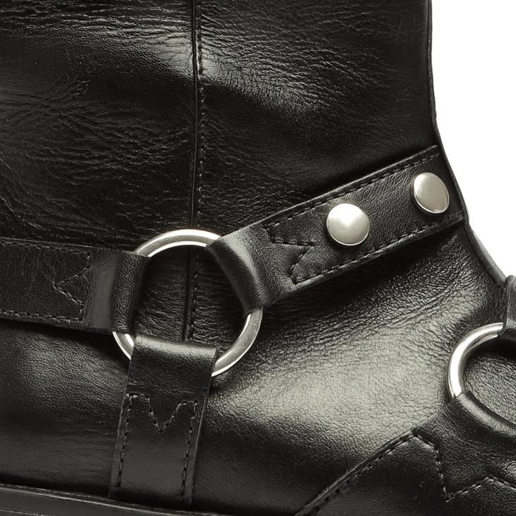 Schutz N42F743iggy deri çizme siyah