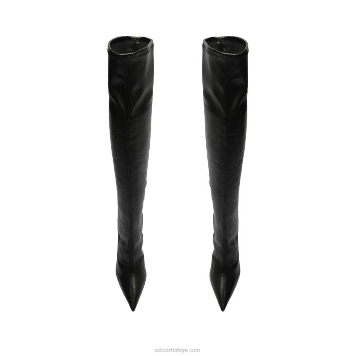 Schutz N42F749cyrus up nappa deri çizme siyah