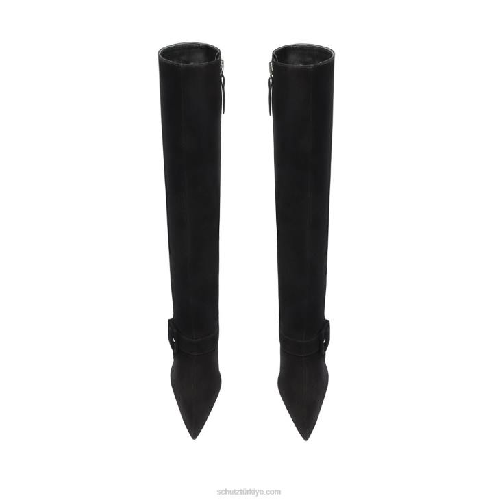 Schutz N42F751mantis nubuk çizme siyah