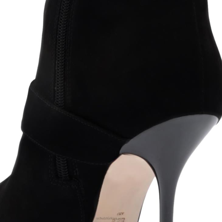 Schutz N42F751mantis nubuk çizme siyah