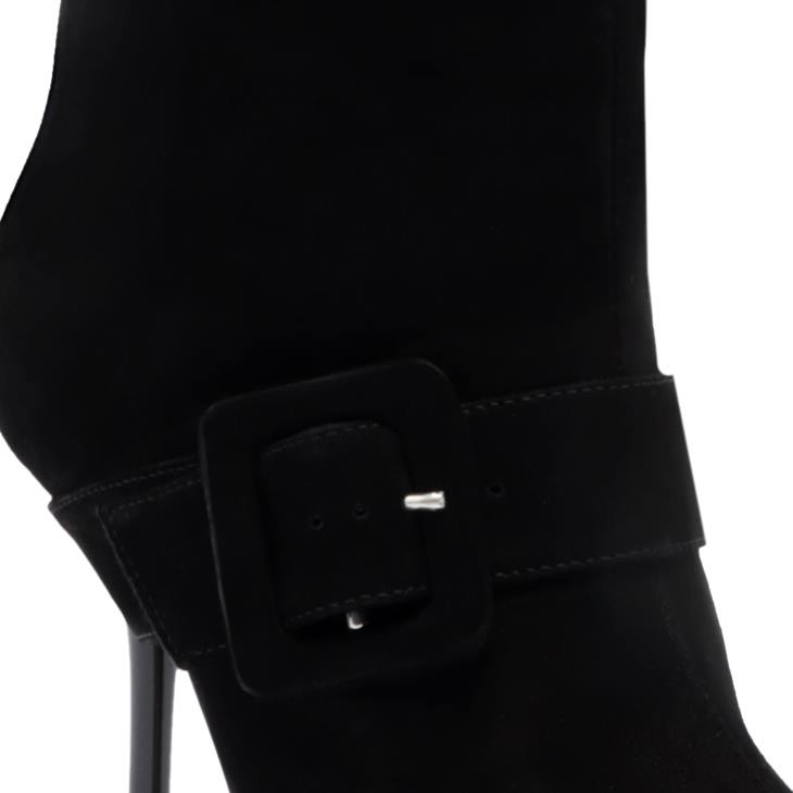 Schutz N42F751mantis nubuk çizme siyah