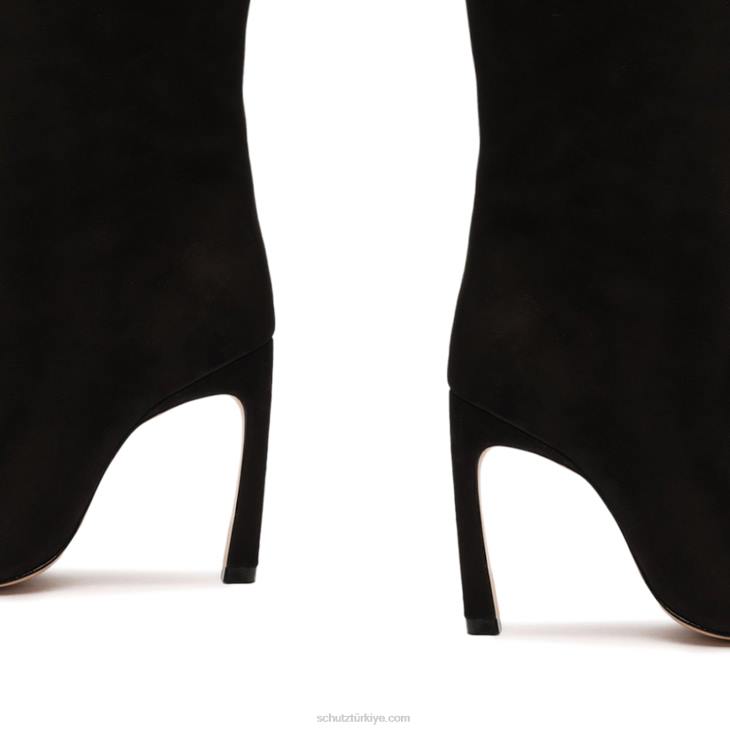 Schutz N42F768maryana heykel nubuk çizme siyah