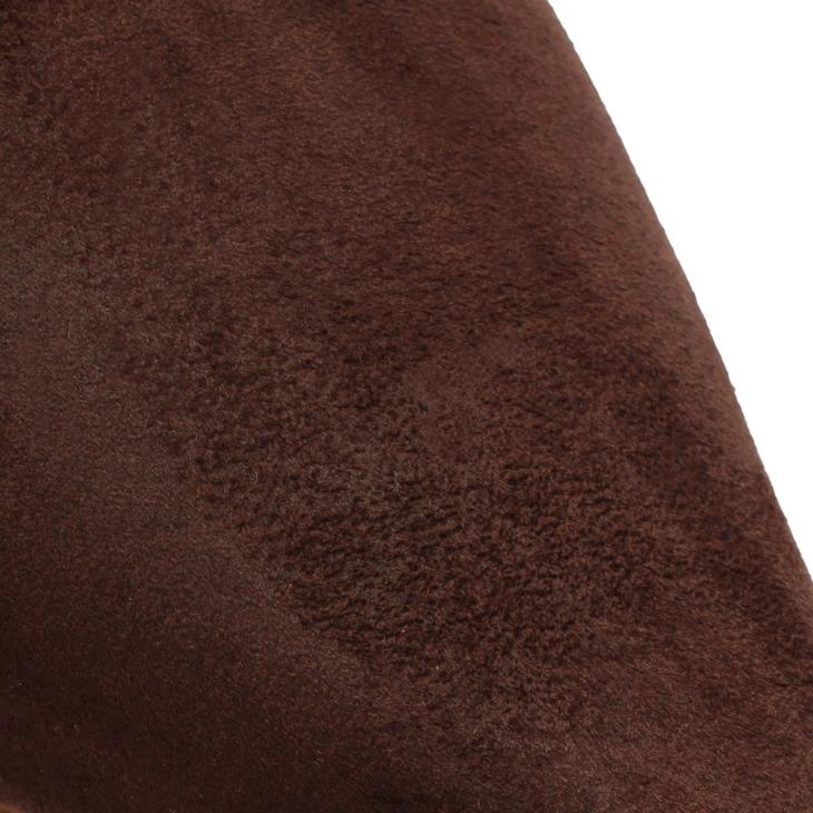 Schutz N42F769ashlee up süet çizme bitter çikolata