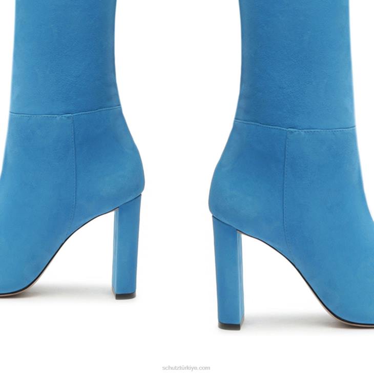 Schutz N42F772austine gündelik süet çizme sitrik mavi