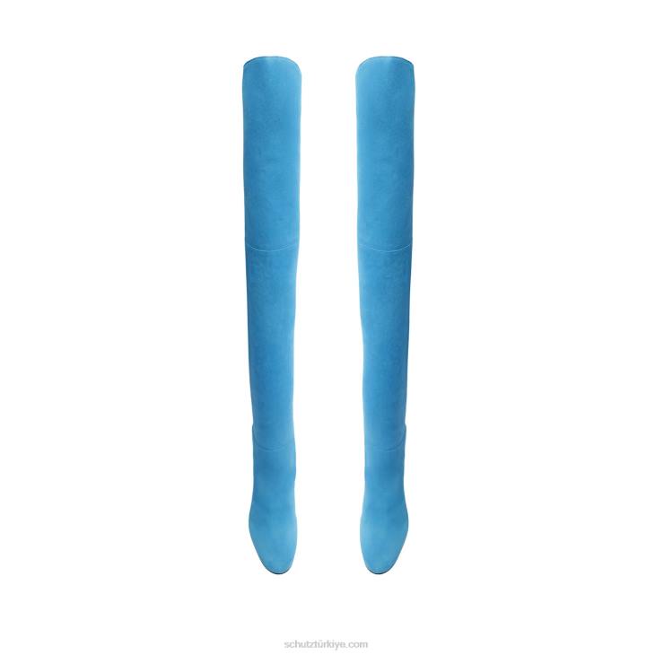 Schutz N42F772austine gündelik süet çizme sitrik mavi