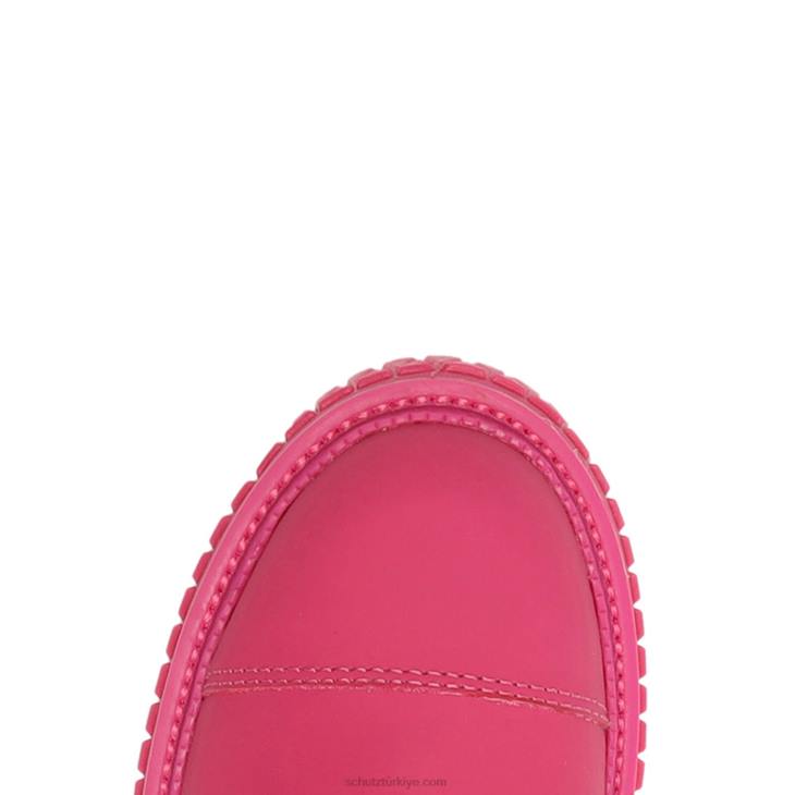 Schutz N42F783jacy deri çizme sıcak pembe