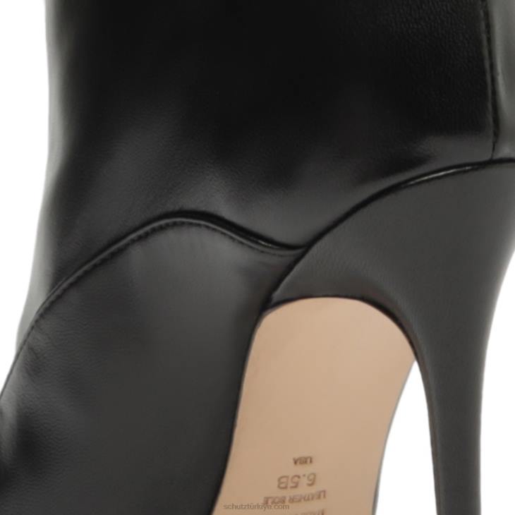 Schutz N42F787hadid napa deri çizme siyah