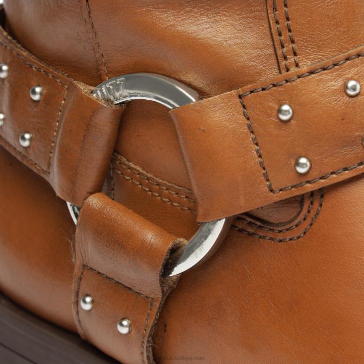 Schutz N42F788luccia tokalı graxo deri bot bal şeftali