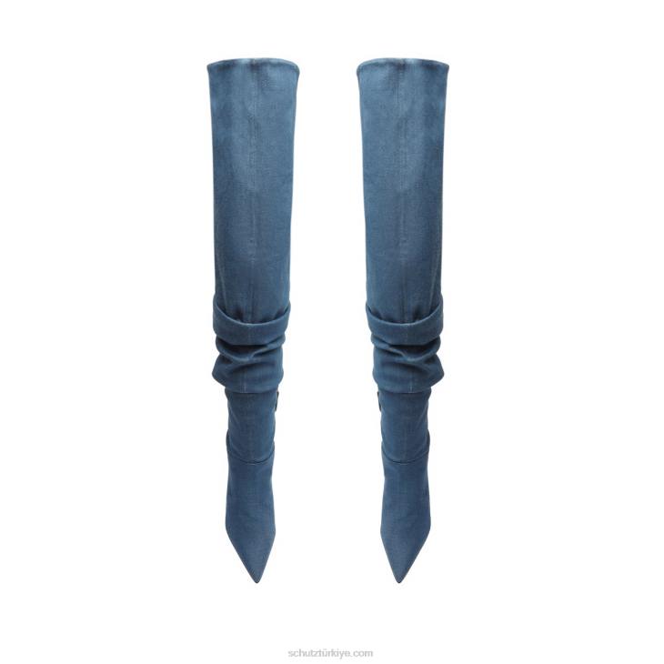 Schutz N42F792ashlee diz üstü çizme mavi