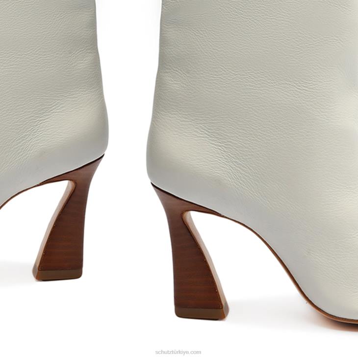 Schutz N42F805maryana flare deri çizme inci