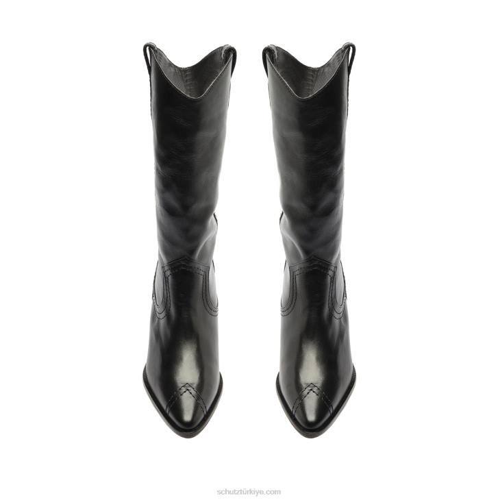 Schutz N42F808allison deri çizme siyah