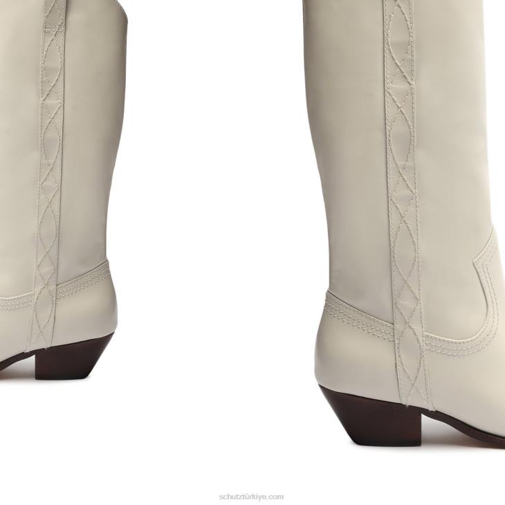 Schutz N42F810allison deri çizme inci
