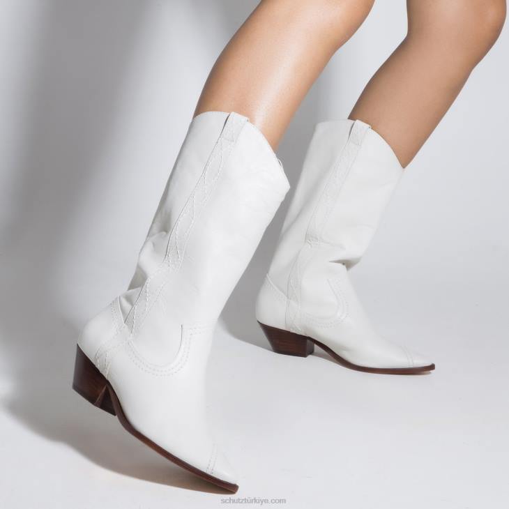 Schutz N42F810allison deri çizme inci