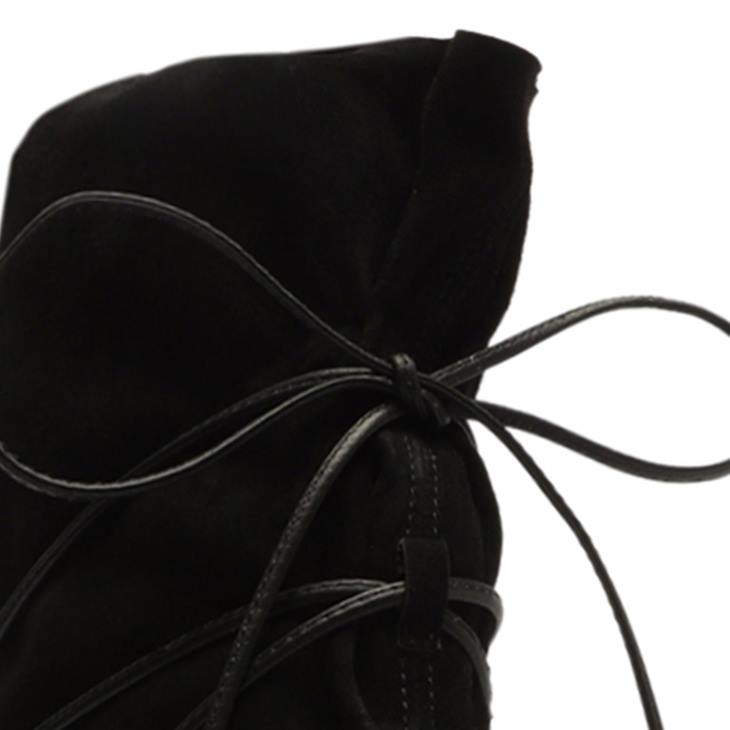 Schutz N42F814mah süet çizme siyah