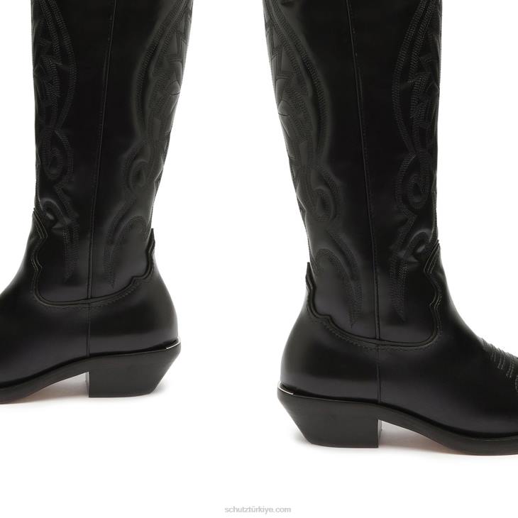 Schutz N42F815zachy up deri çizme siyah