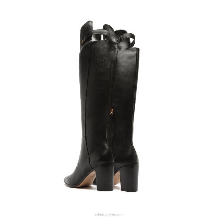Schutz N42F819saryna deri çizme siyah