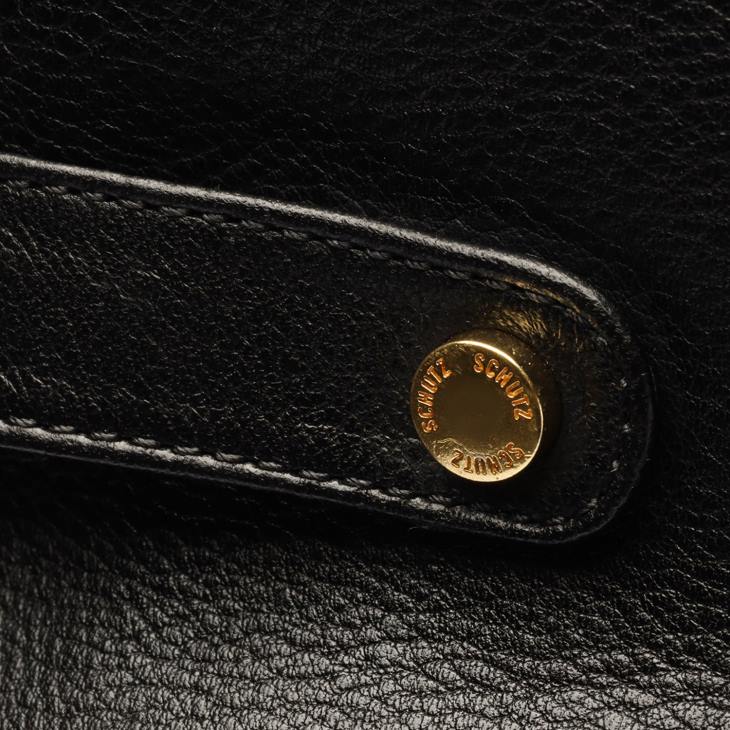 Schutz N42F819saryna deri çizme siyah