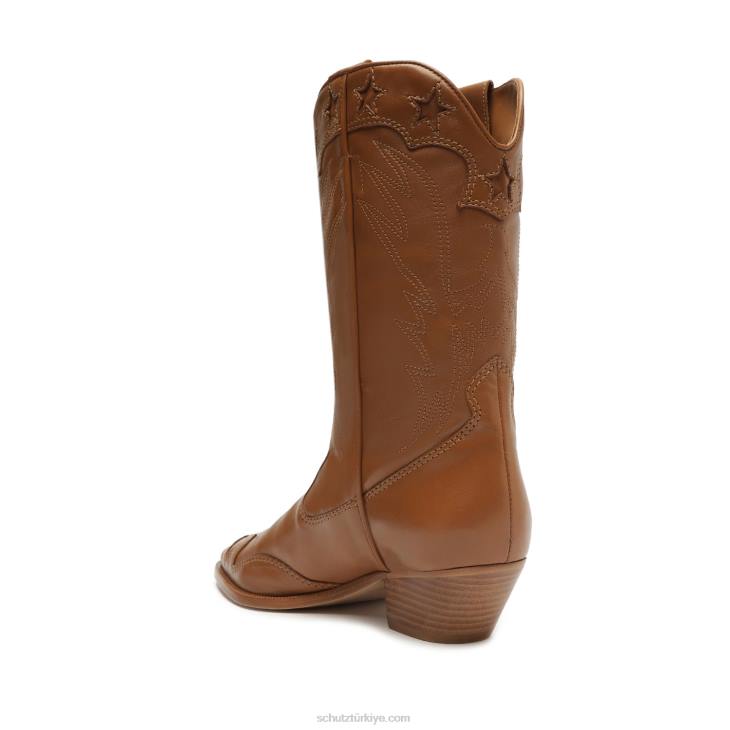 Schutz N42F830cicera deri patik kahverengi