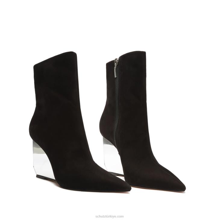 Schutz N42F836asya aynalı deri patik siyah