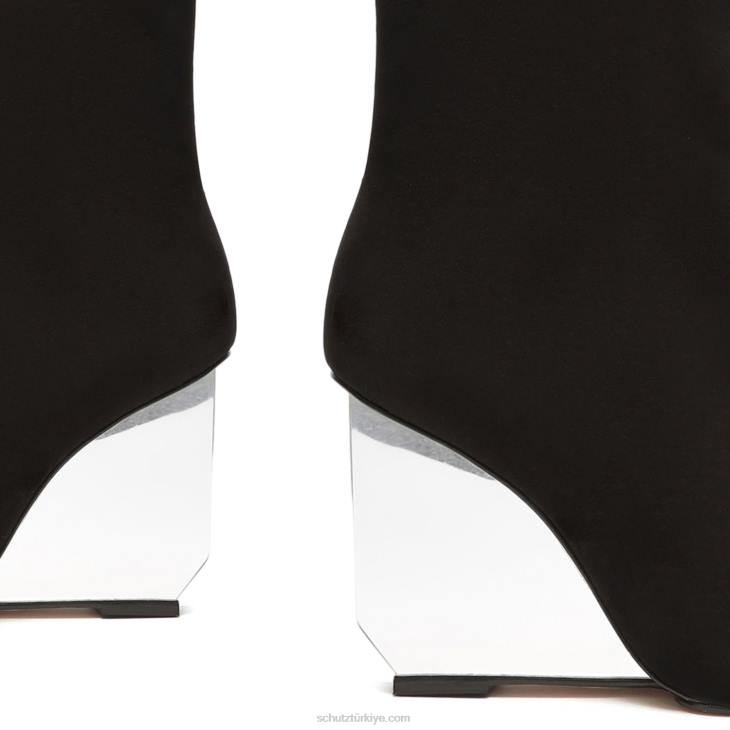 Schutz N42F836asya aynalı deri patik siyah