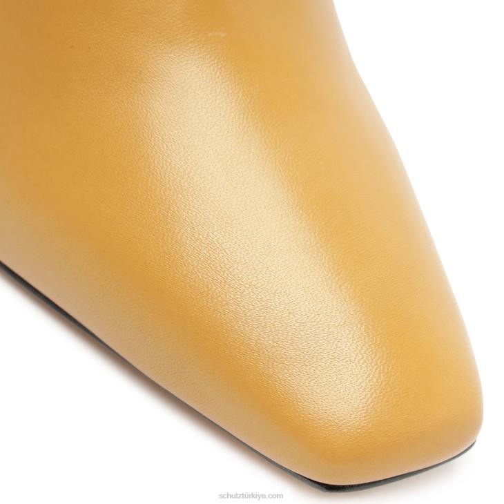 Schutz N42F841christine nappa deri patik çıplak karamel