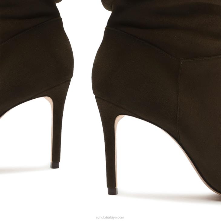 Schutz N42F860ashlee süet patik askeri yeşil