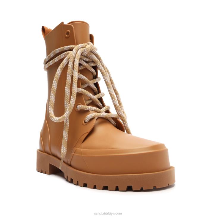 Schutz N42F867yağmur enjeksiyonlu patik bal beji