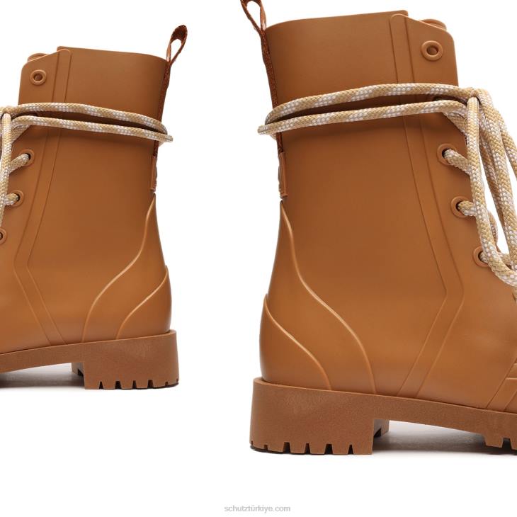 Schutz N42F867yağmur enjeksiyonlu patik bal beji