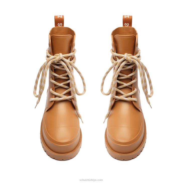 Schutz N42F867yağmur enjeksiyonlu patik bal beji