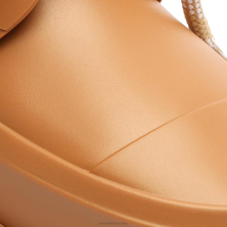 Schutz N42F867yağmur enjeksiyonlu patik bal beji