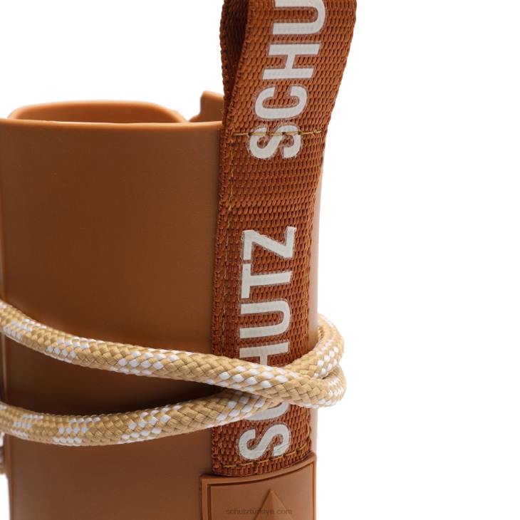 Schutz N42F867yağmur enjeksiyonlu patik bal beji