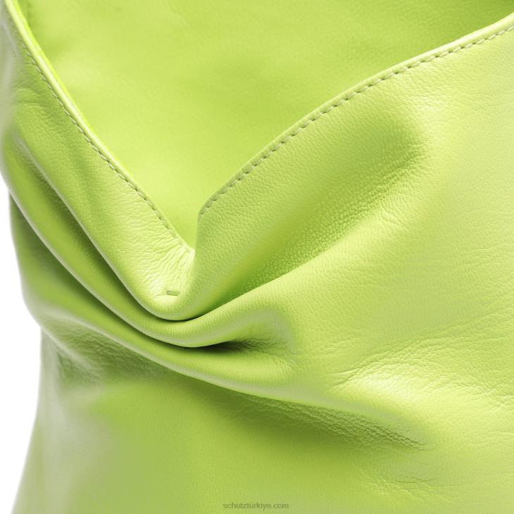 Schutz N42F877sidonie orta boy dana derisi patik taze limon
