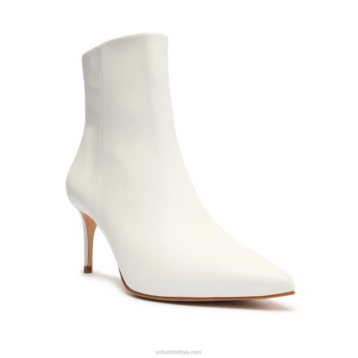 Schutz N42F880mikki orta deri patik beyaz
