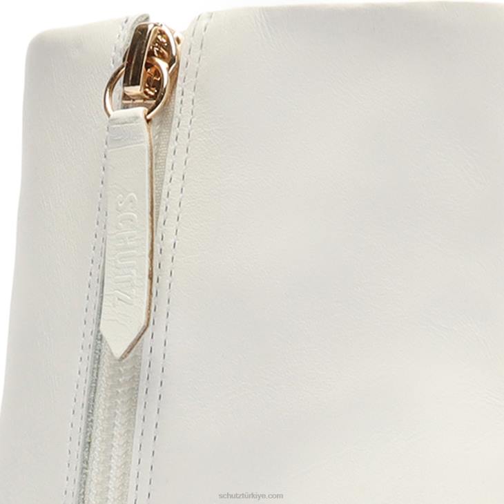 Schutz N42F880mikki orta deri patik beyaz