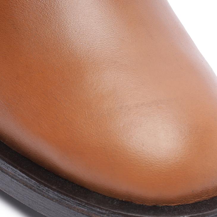 Schutz N42F885luizia graxo deri patik bal şeftali