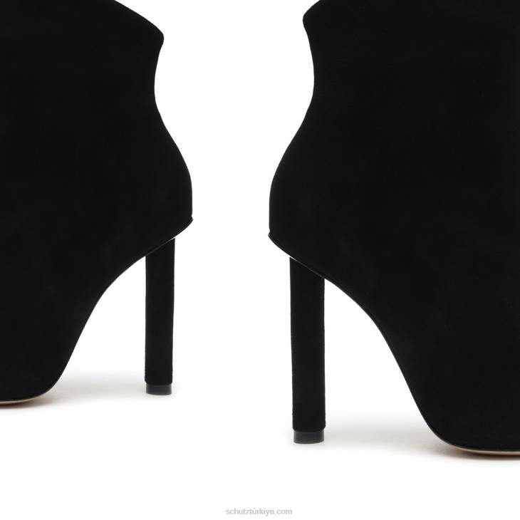 Schutz N42F893viha günlük süet patik siyah