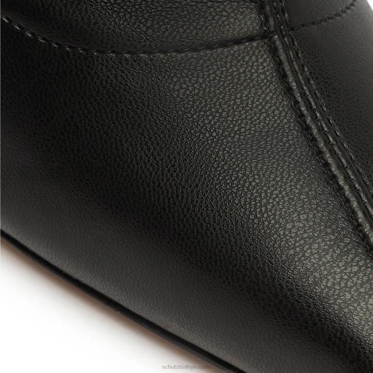 Schutz N42F897gia nappa deri patik siyah