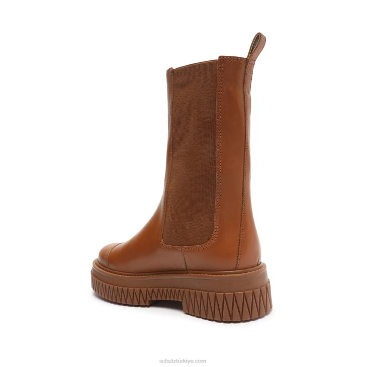 Schutz N42F899chelsee patik derin bej