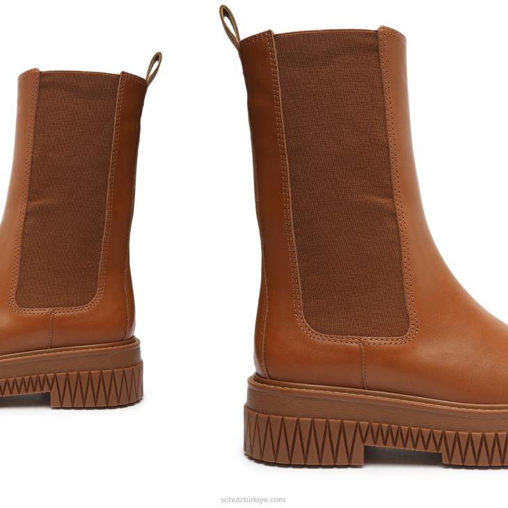 Schutz N42F899chelsee patik derin bej