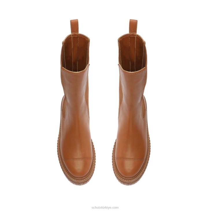 Schutz N42F899chelsee patik derin bej