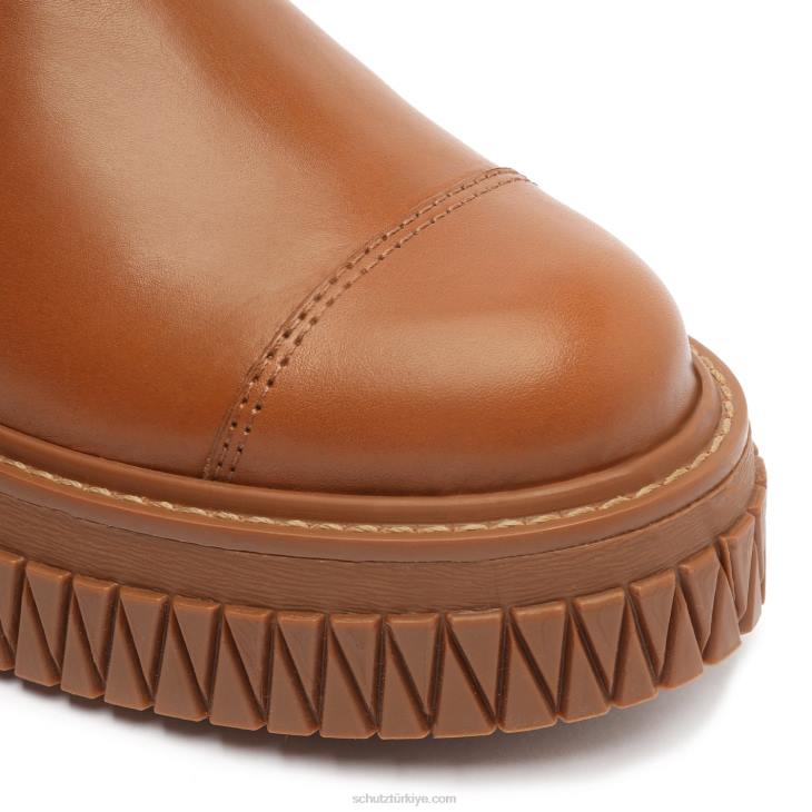 Schutz N42F899chelsee patik derin bej