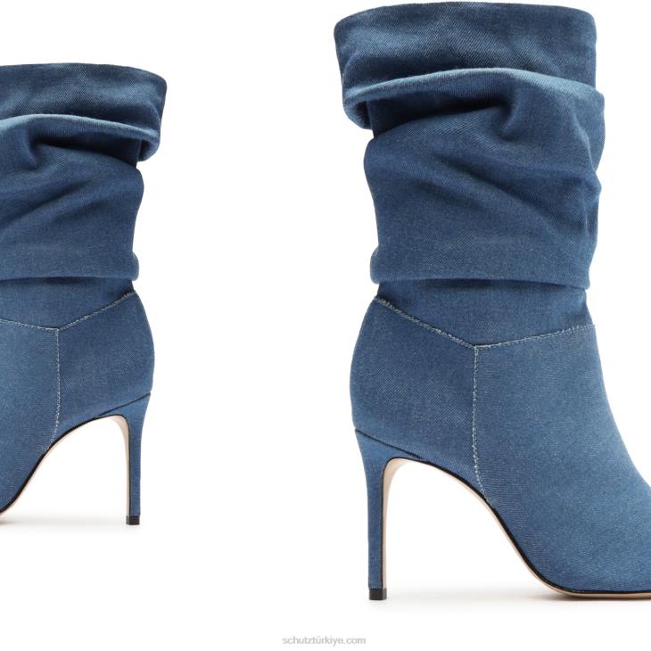 Schutz N42F901ashlee günlük kot patik mavi