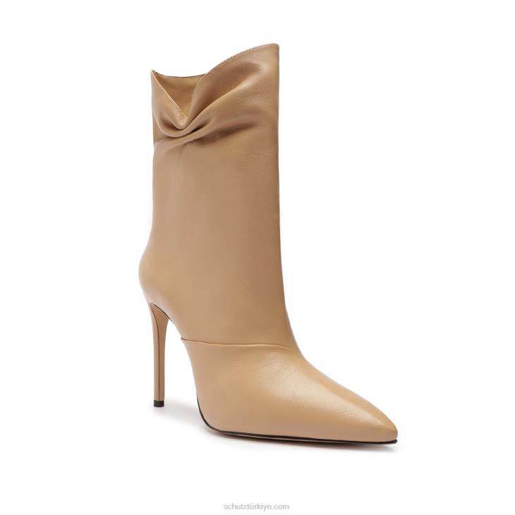 Schutz N42F904sidonie orta boy dana derisi patik badem