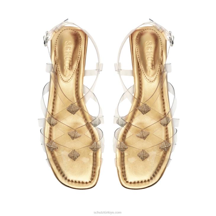 Schutz N42F504gürcistan sandaleti altın